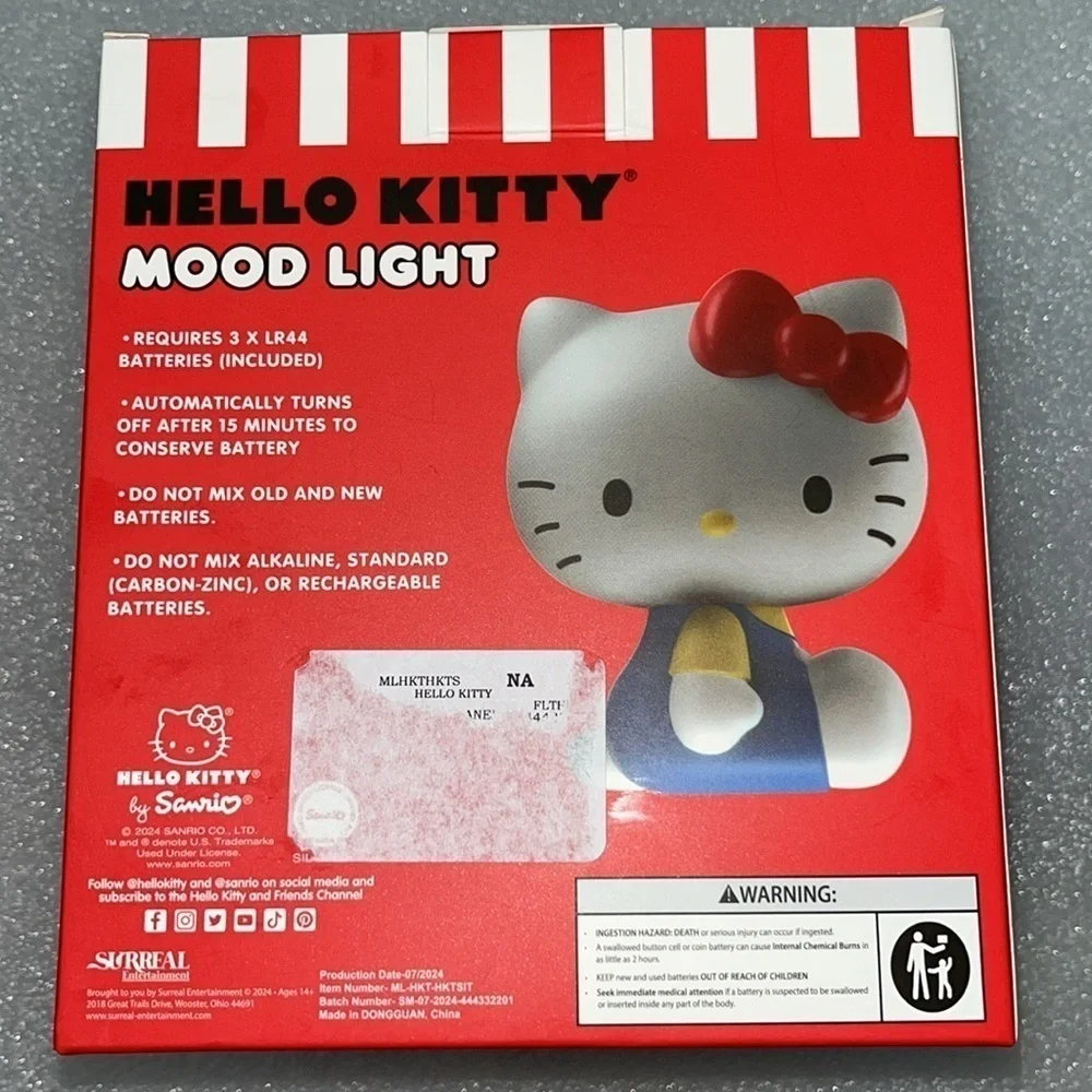 🆕 Hello Kitty Mood Light and Dash Dancer Bundle Gift Set